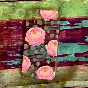 iPhone X rose case